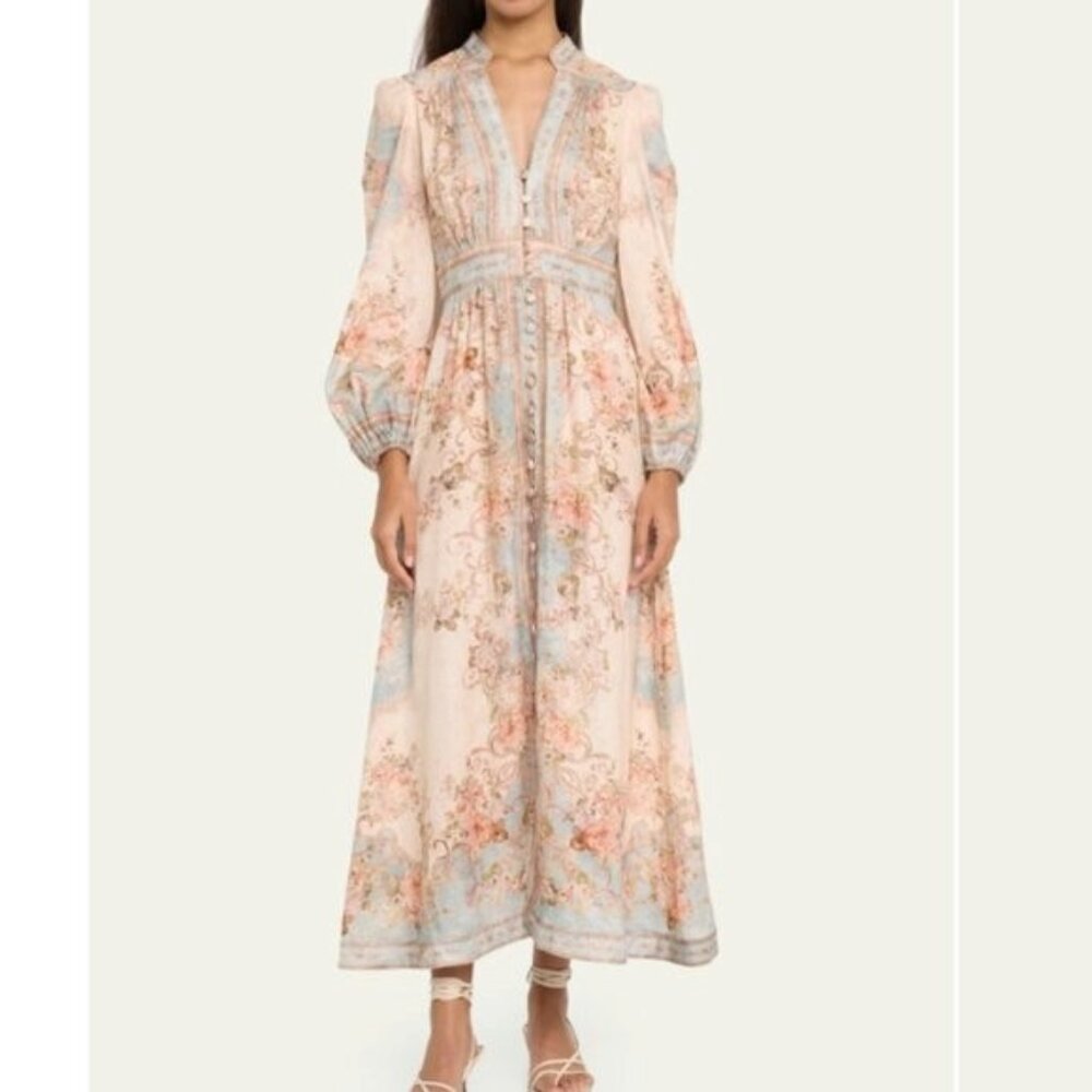 Zimmermann August Midi Dress Size 1